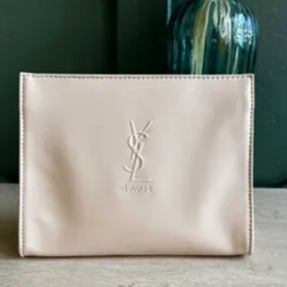 Yves Saint Laurent Handbags - YSL Mini Clutch Crossbody Make up bag